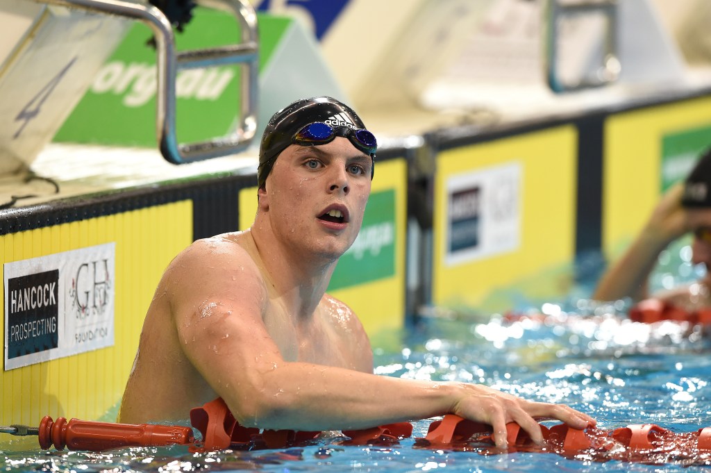 Kyle Chalmers. Photo: Dave Hunt, AAP.