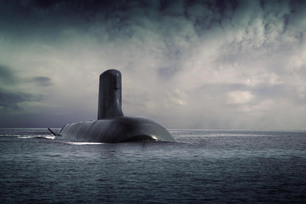 The French submarine design for Australia's future vessels.