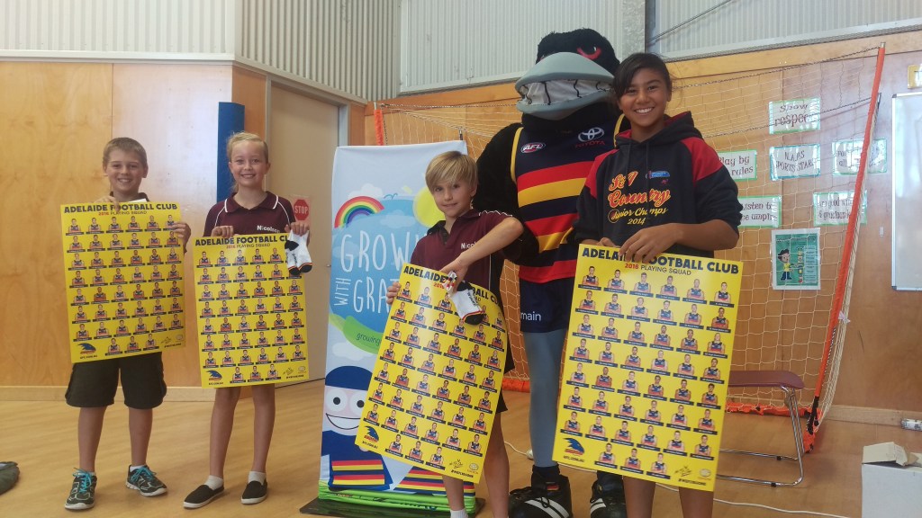 Thumbnail for Crows swoop in on goodwill mission to Whyalla