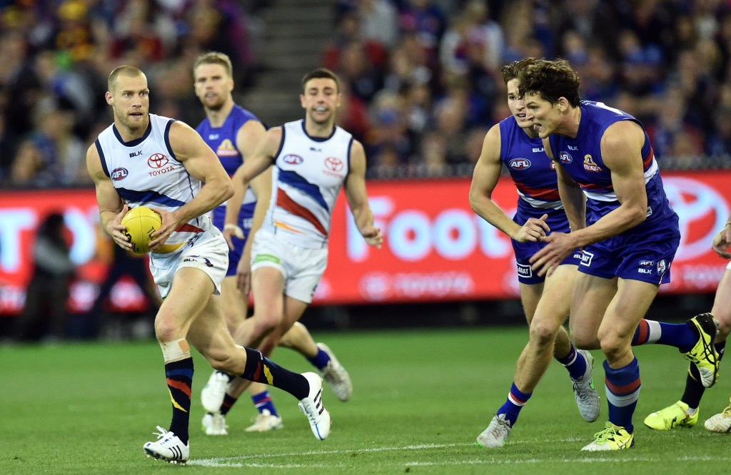 The sides haven't met since last year's classic Elimination Final. Photo: Julian Smith, AAP.