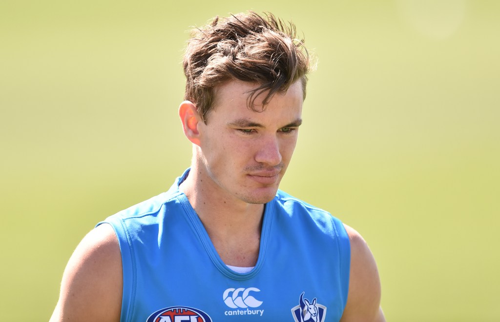 North Melbourne's Kayne Turner. Photo: Julian Smith, AAP.