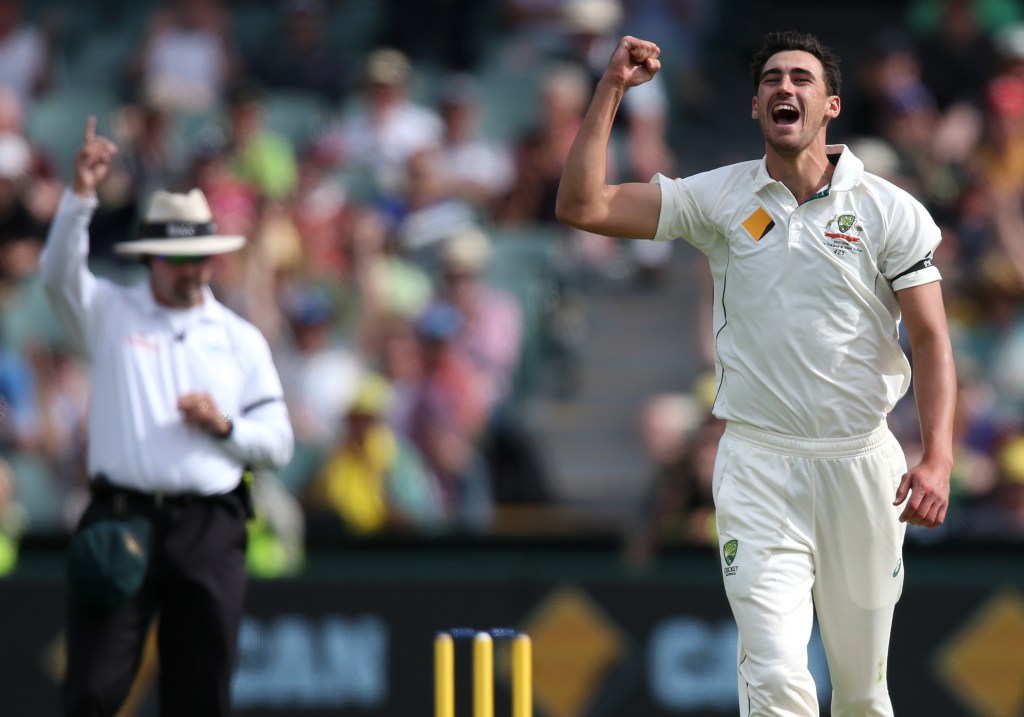 Thumbnail for “We’re going to have to get used to it”: Starc swinging around on pink ball