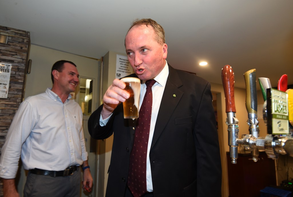 Joyce says he's become Johnny Depp's "Hannibal Lector" - the cannibalistic serial killer from 'Silence Of The Lambs'. Photo: Dan Peled, AAP.