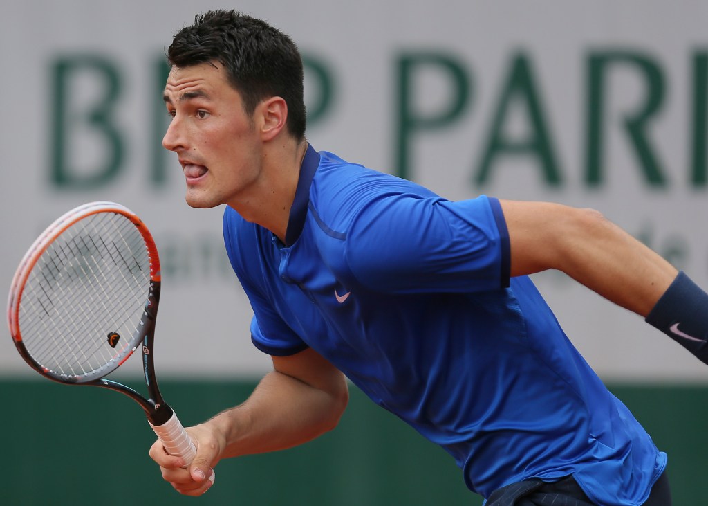 Roger Rasheed was unimpressed with Bernard Tomic's body language despite his win at Roland Garros. Photo: David Vincent, AP.