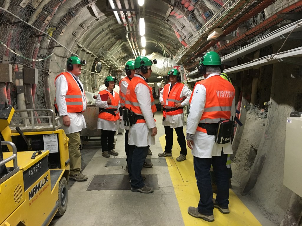 An SA delegation on a tour of nuclear waste sites in Europe.