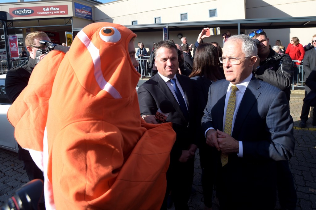 Thumbnail for PM comes bearing gifts for shaky Mayo