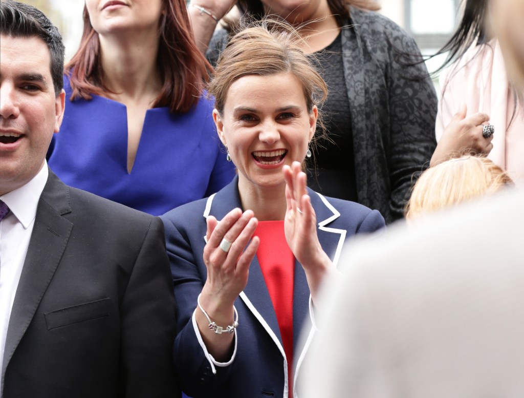 Labour MP Jo Cox, who has been shot dead in Birstall near Leeds. Photo: Yui Mok, PA Wire.