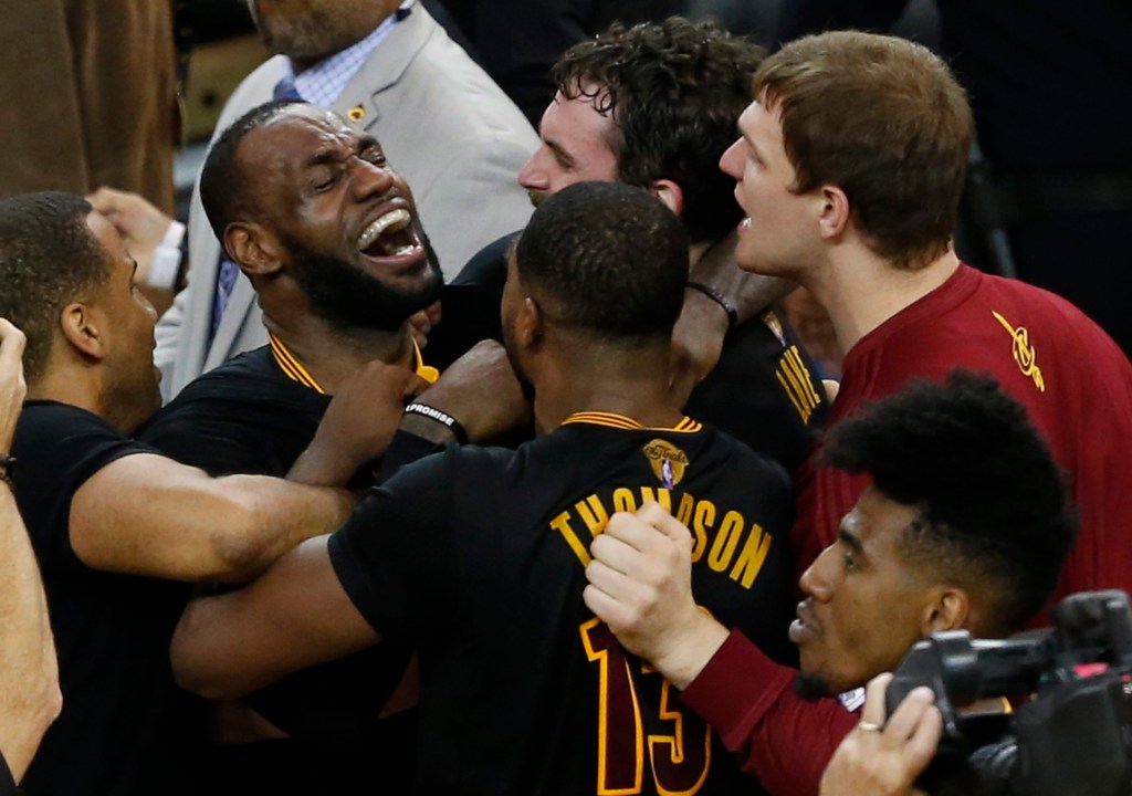 Thumbnail for Cavaliers storm home in Game Seven to claim NBA crown