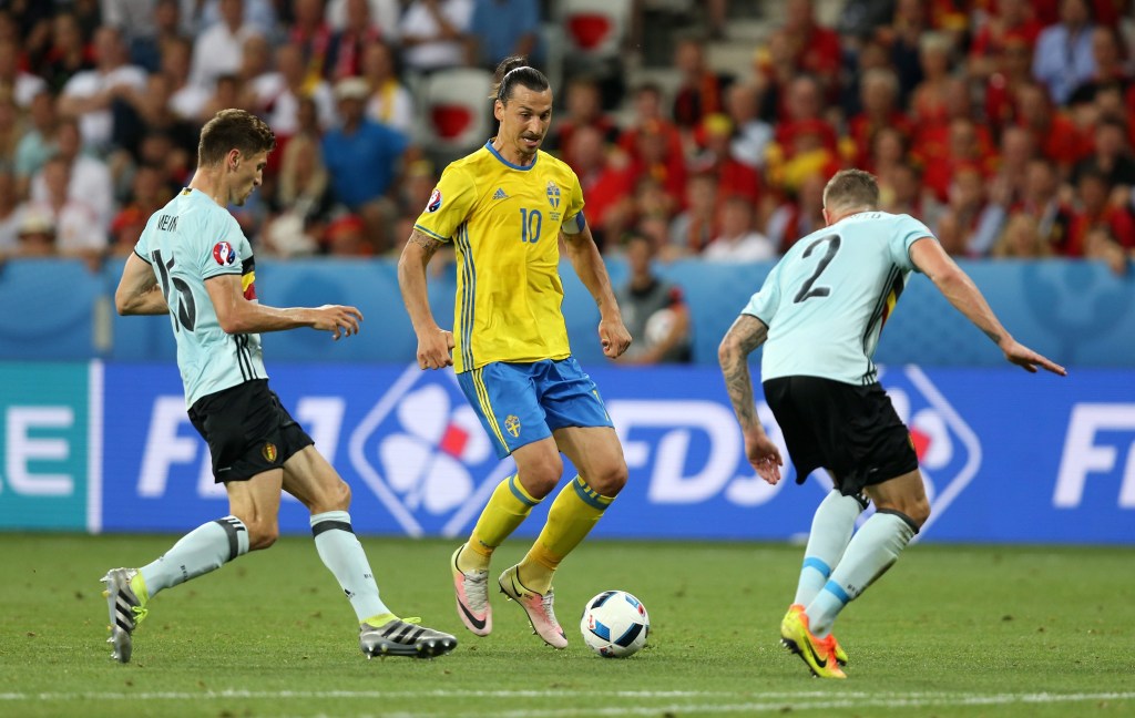 Thumbnail for Sad end for Ibrahimovic as Belgium advance