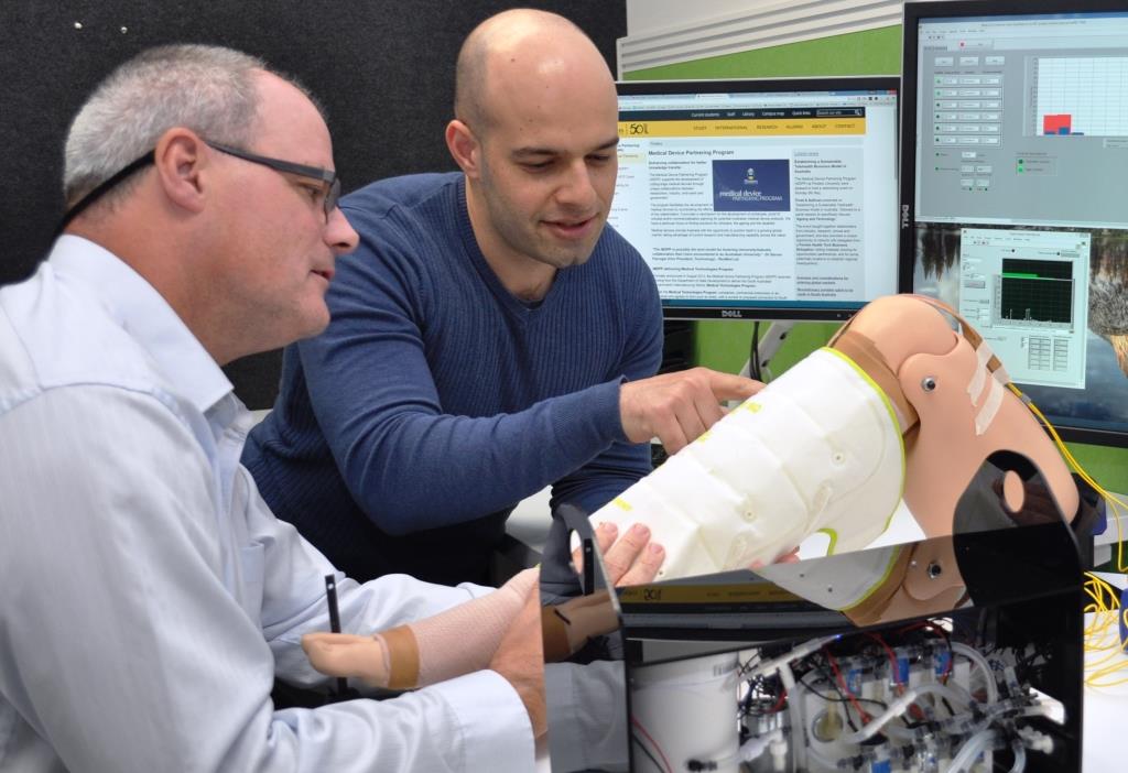 Thumbnail for Innovative device puts pressure on blood clots