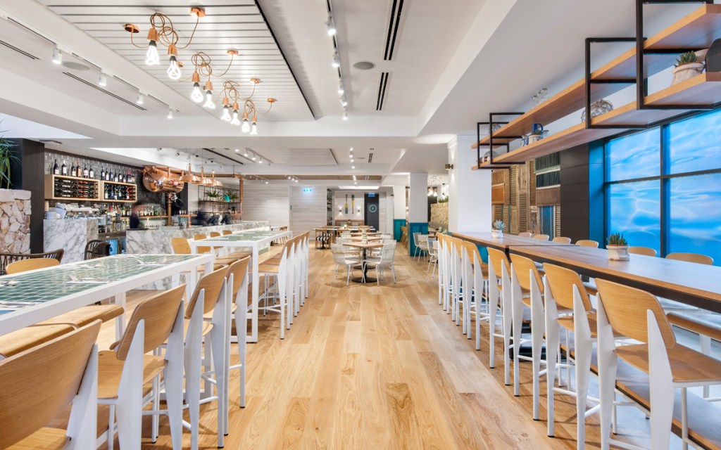 The interior of the Moseley Bar & Kitchen at Glenelg. Image: supplied.