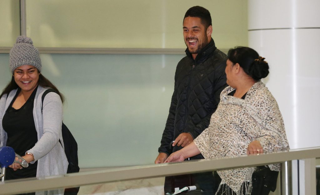Thumbnail for Injured Hayne back on home soil