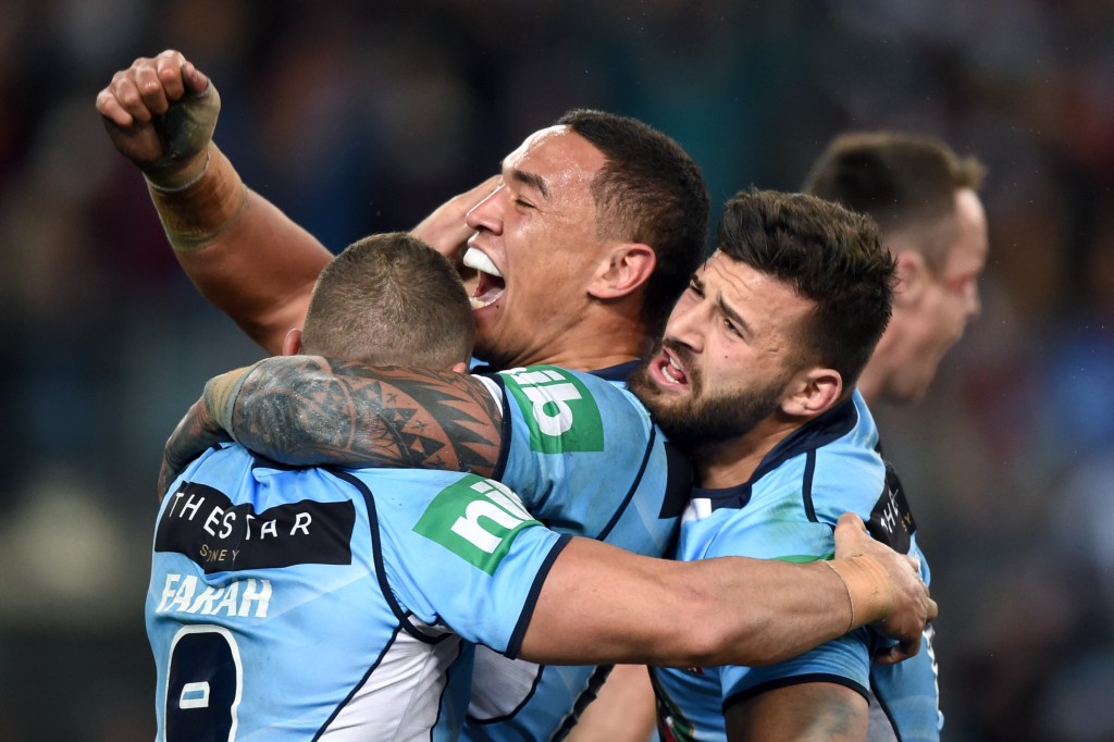 Thumbnail for Blues’ last-gasp Origin win sealed with a kiss