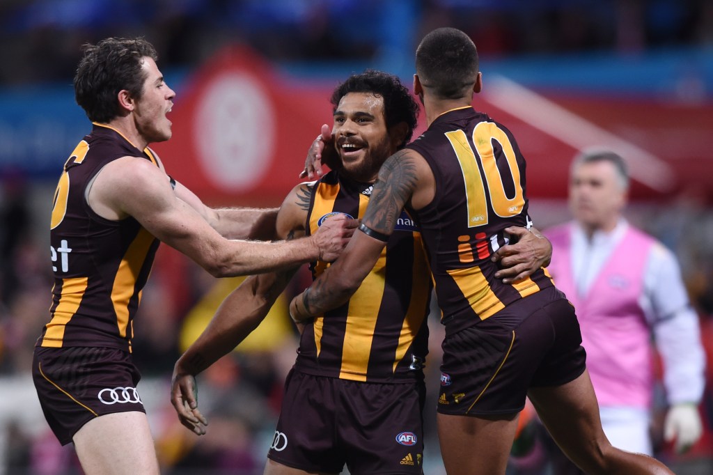 Thumbnail for Talisman Roughead inspires Hawks as Cyril breaks Swans’ hearts