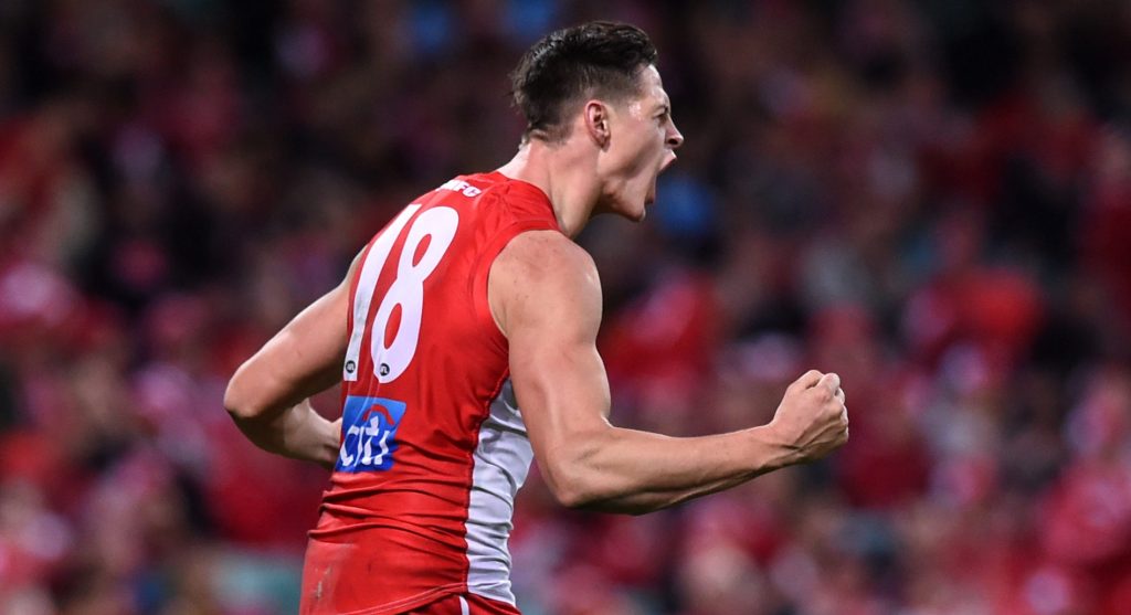 Thumbnail for Swans’ ruck depth tested with Sinclair sidelined