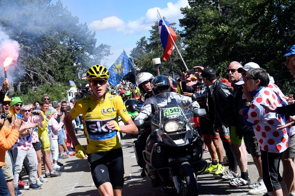 Thumbnail for “It’s mayhem”: Froome forced to leg it after Tour chaos
