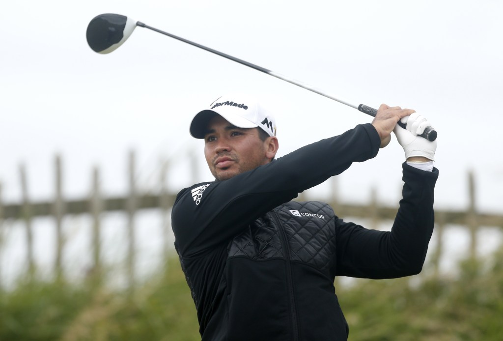 Australia's Jason Day tees off on the second hole during day three of The British Open. Photo: Danny Lawson, PA Wire. 
