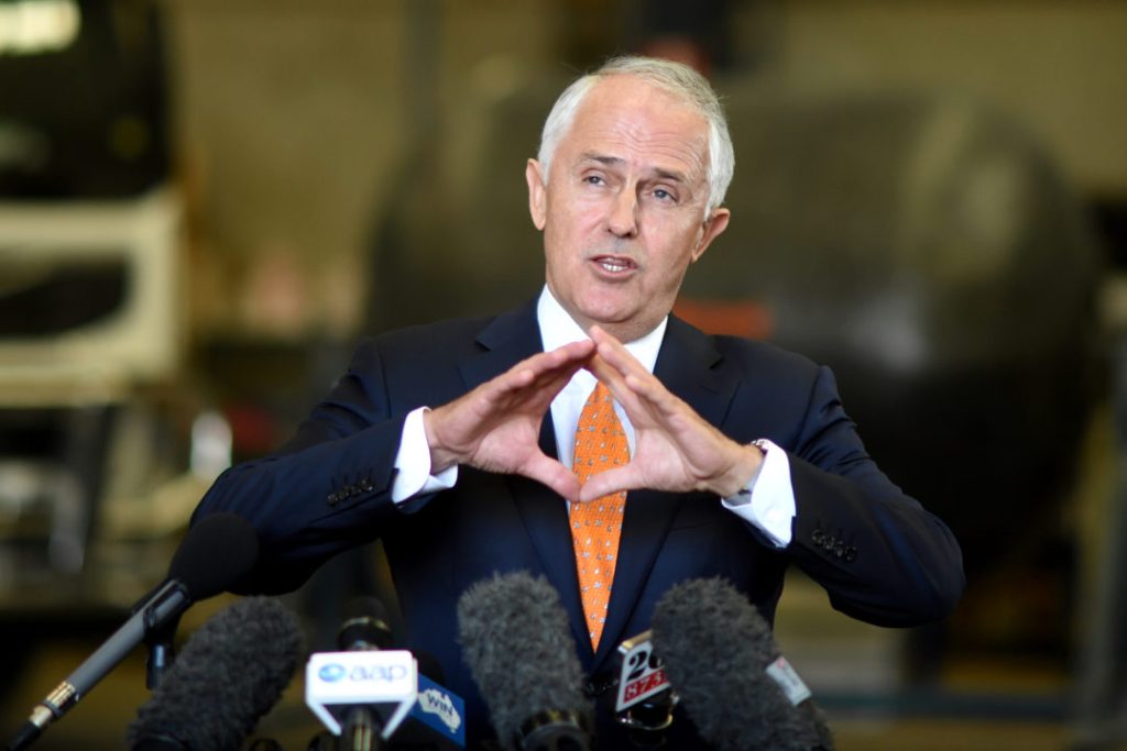 Prime Minister Malcolm Turnbull. Photo: AAP