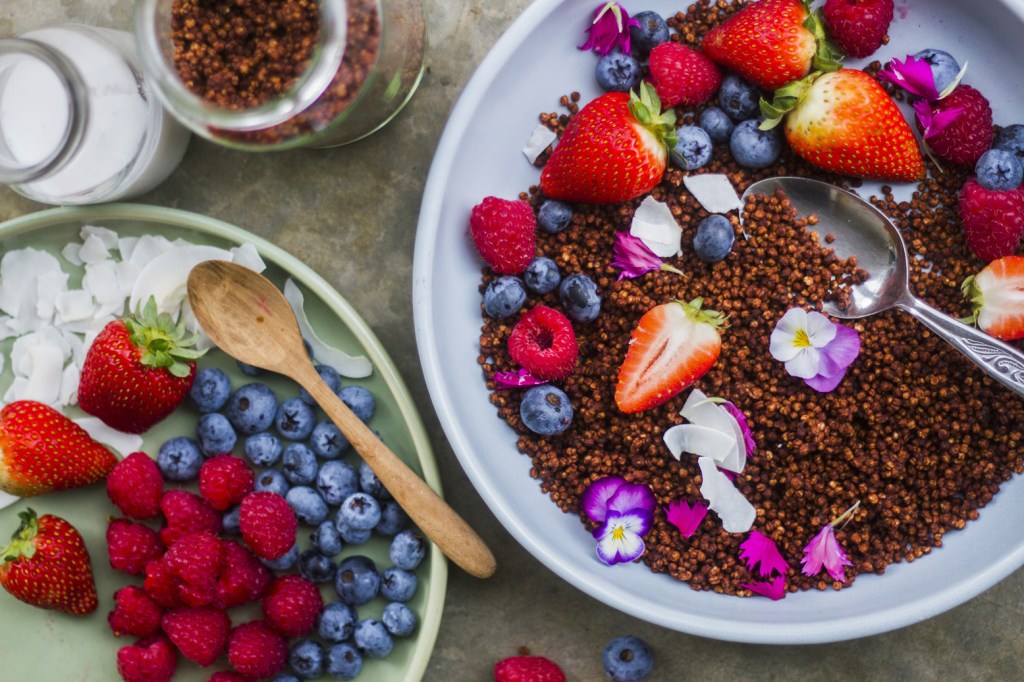 Phoebe Conway's Quinoa Bubbles. Photo: Phoebe Conway