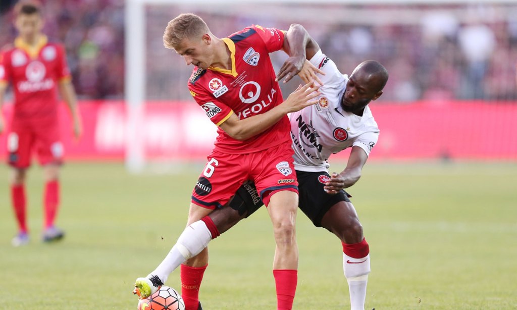 Stefan Mauk says he still hopes to put on the Adelaide United shirt again. Photo: AAP 