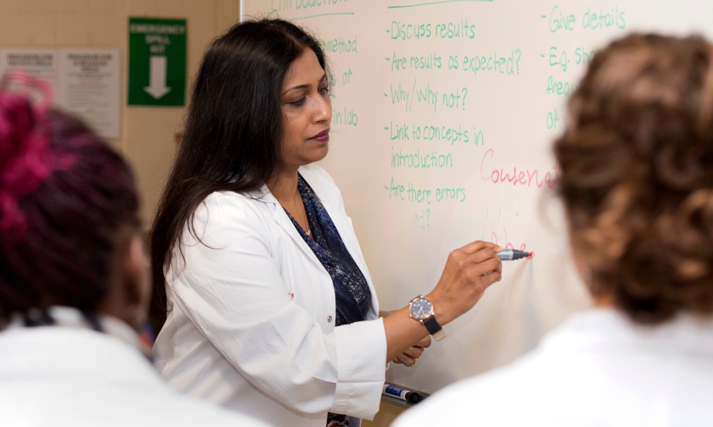 Physicist Dr Maria Parappilly who leads the SA node of the national Science 50:50 program.