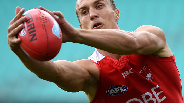 Ted Richards hopes to play again before hanging up the boots. Photo: Paul Miller, AAP.