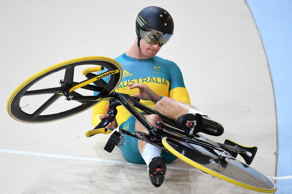 Thumbnail for Australia’s track medal hopes take a dive