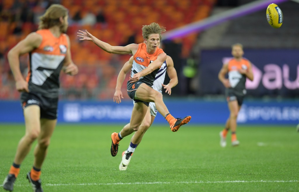 Lachie Whitfield is reportedly being investigated by the AFL. Photo: Brendan Esposito / AAP
