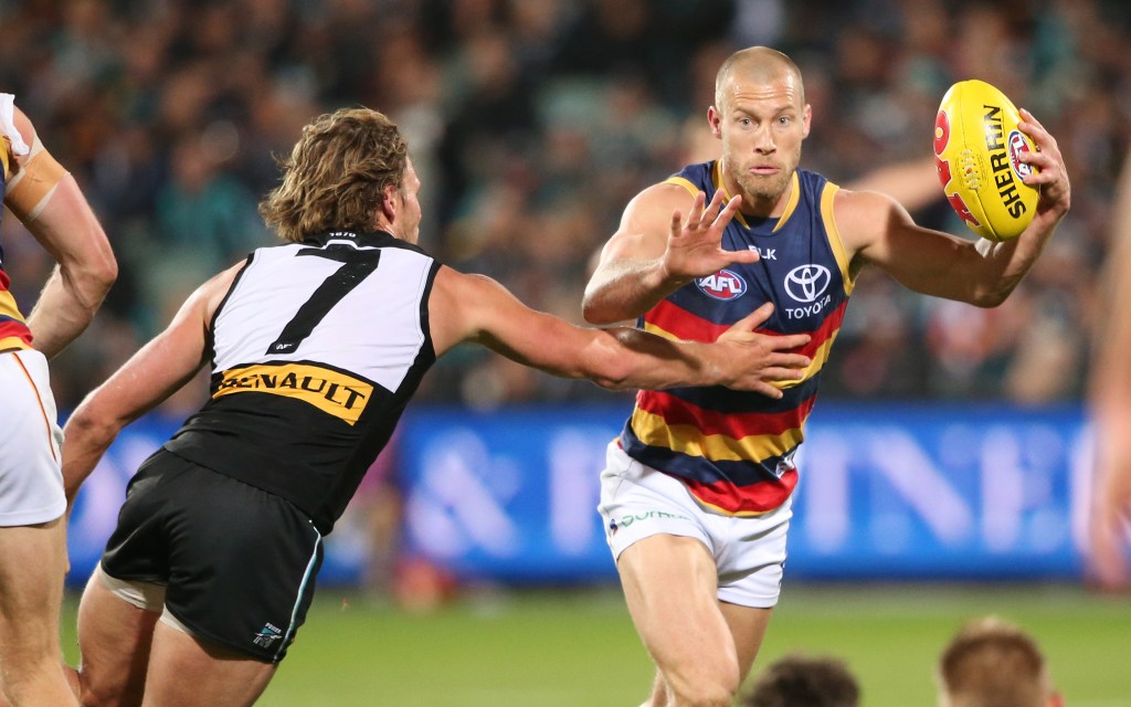 Scott Thompson: "If he plays his role, he holds his spot." Photo: Ben Macmahon / AAP