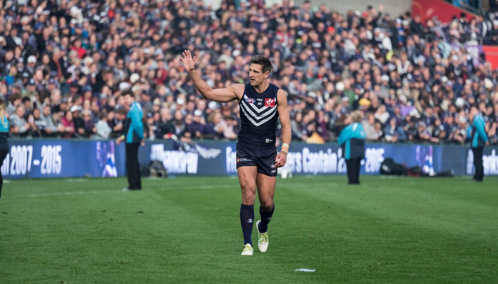 Thumbnail for After 353 games and 700 goals, Pav goes out a winner
