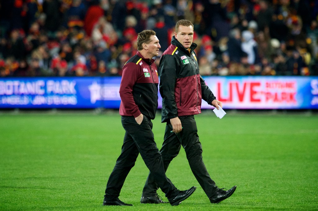 Justin Leppitsch has been sacked by the Lions. Photo: Michael Errey / InDaily