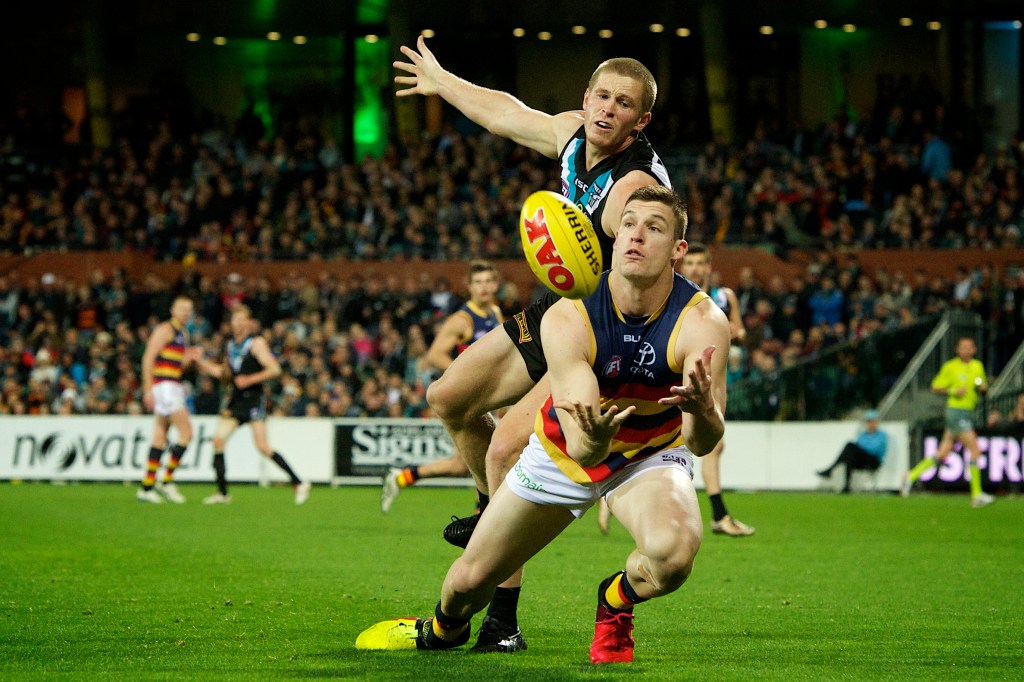 In 2016, Brisbane came looking for a deal to attract Josh Jenkins north. Photo: Michael Errey / InDaily