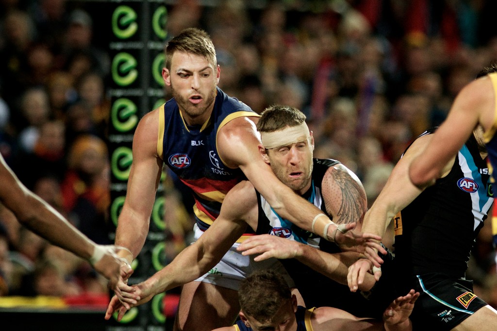 Thumbnail for Schulz sent packing from Port as Crows regain membership crown