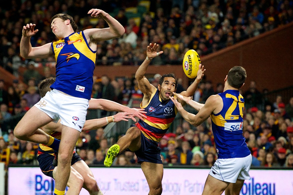 Eddie Betts is in line for another All Australian appearance. Photo: Michael Errey / InDaily