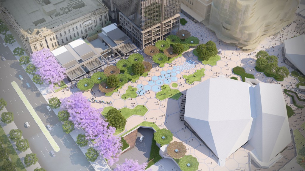 Thumbnail for Developer given years to begin Festival Plaza office build