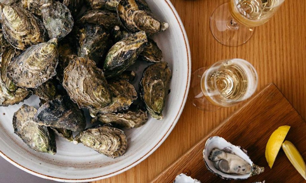 Thumbnail for Taking time out to taste oysters, cheese and wine