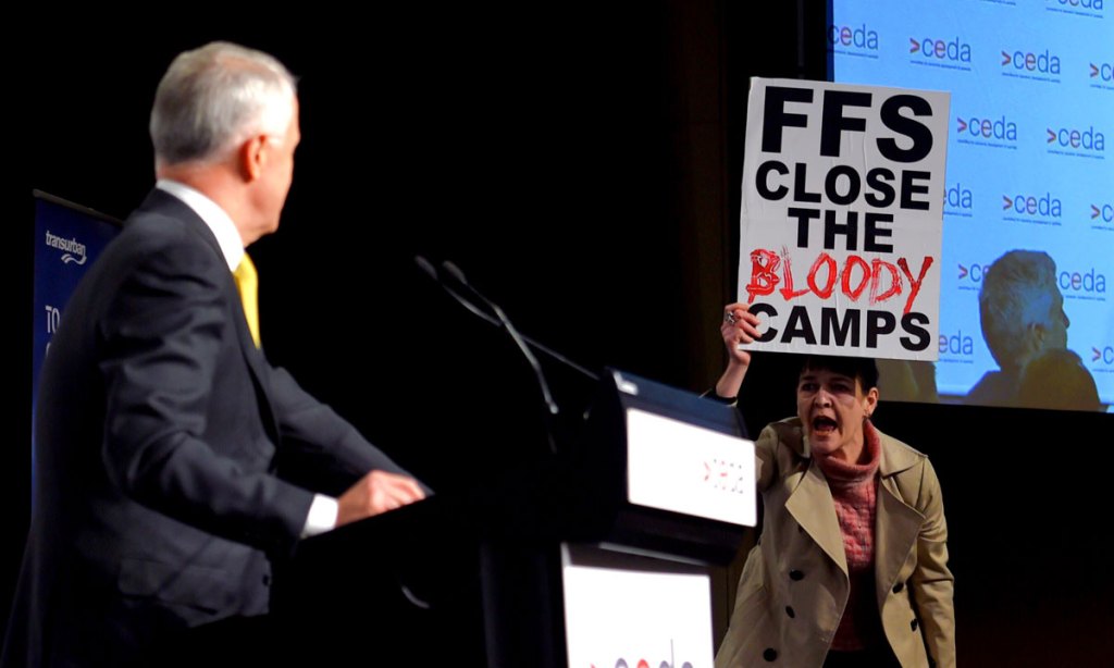 Thumbnail for Protestors ambush PM’s economic speech