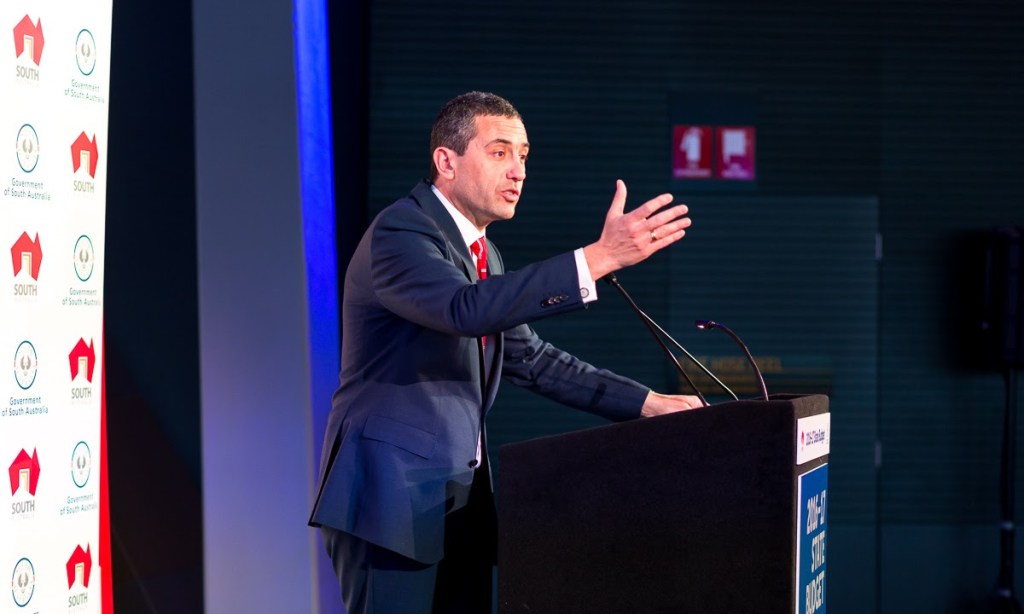 Tom Koutsantonis won't be following his Victorian counterparts in banning fracking. Photo: Andre Castellucci / InDaily