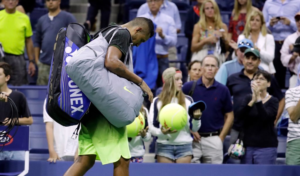 Thumbnail for “This one hurts”: Shattered Kyrgios limps from US Open