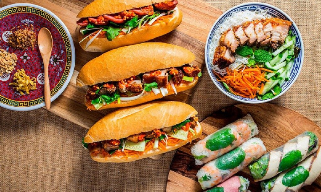 Some of the Asian-style street food available at OzAsia's Good Fortune Market.