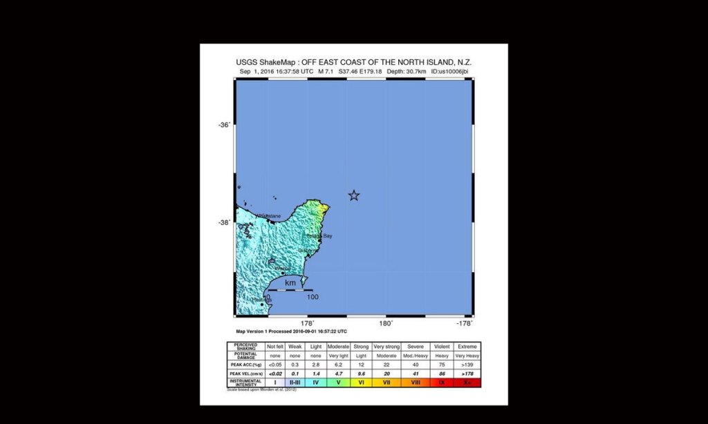 Thumbnail for Tsunami threat passes after NZ quake