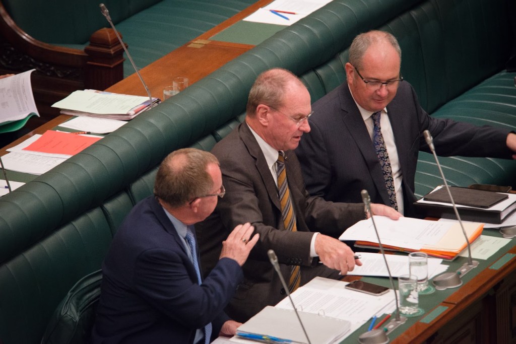 Martin Hamilton-Smith in parliament. Photo: Nat Rogers / InDaily