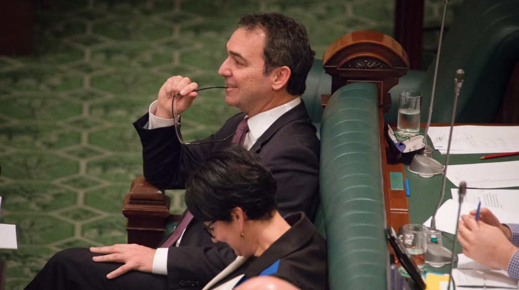 Labor have turned their targets on Steven Marshall, but it was his own self-appraisal that struck a chord. Photo: Nat Rogers / InDaily