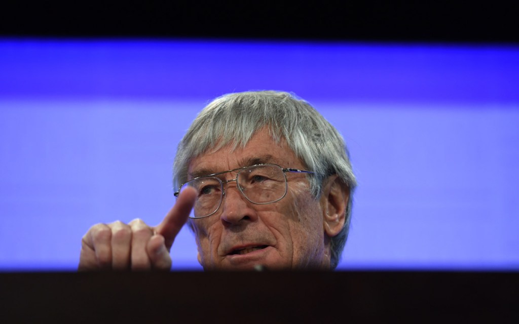 Prominent businessman Dick Smith attracted the Premier's ire after he co-commissioned a full-page advert condemning the decision to build French subs in Adelaide. Photo: AAP