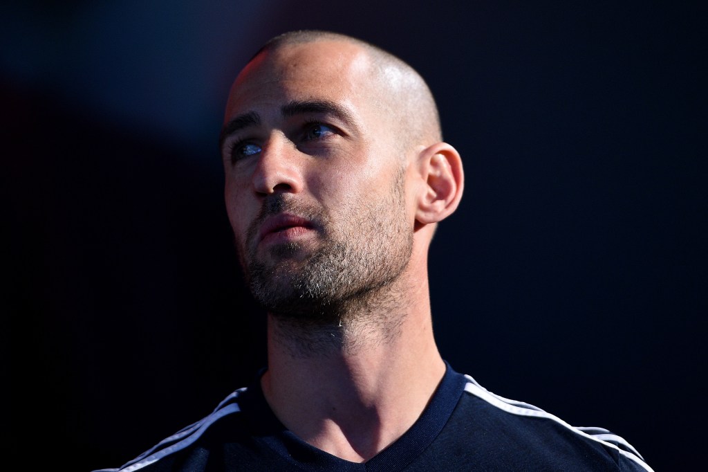 Carl Valeri of Melbourne Victory. Photo: Dan Himbrechts / AAP
