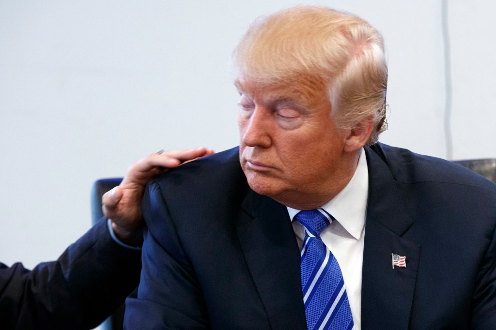 Donald Trump is being widely condemned ahead of today's debate. Photo: AP/Evan Vucci