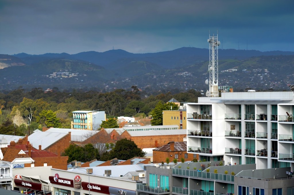 Not quite Florence, but wherever you are in Adelaide, the Hills are a comforting presence.