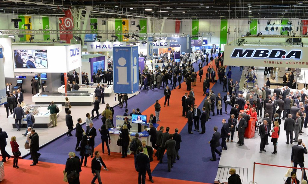 Euronaval is described as the world's biggest naval defence event. 