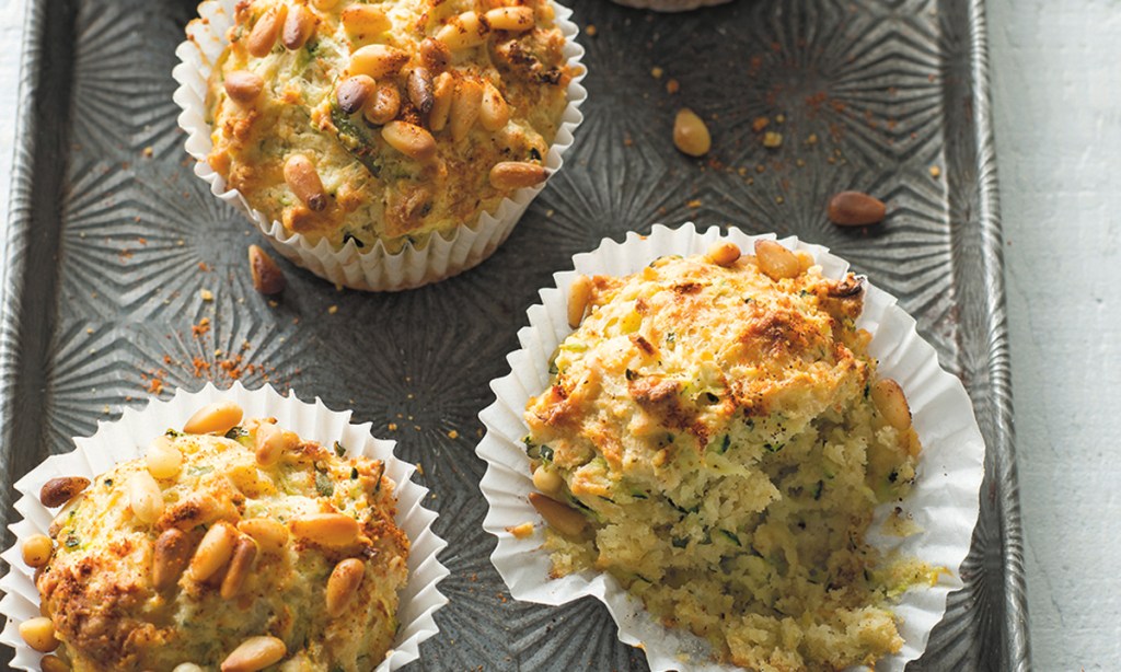Thumbnail for Zucchini, Parmesan & Basil Muffins