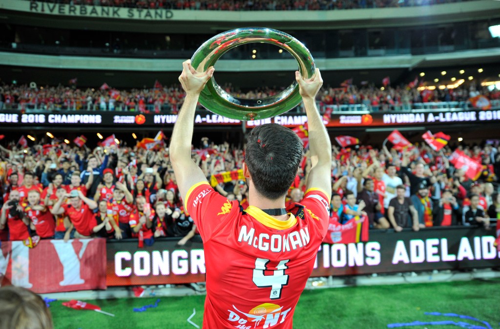 Dylan McGowan was part of last year's unlikely championship run, but says lightning probably won't strike twice. Photo: David Mariuz / AAP